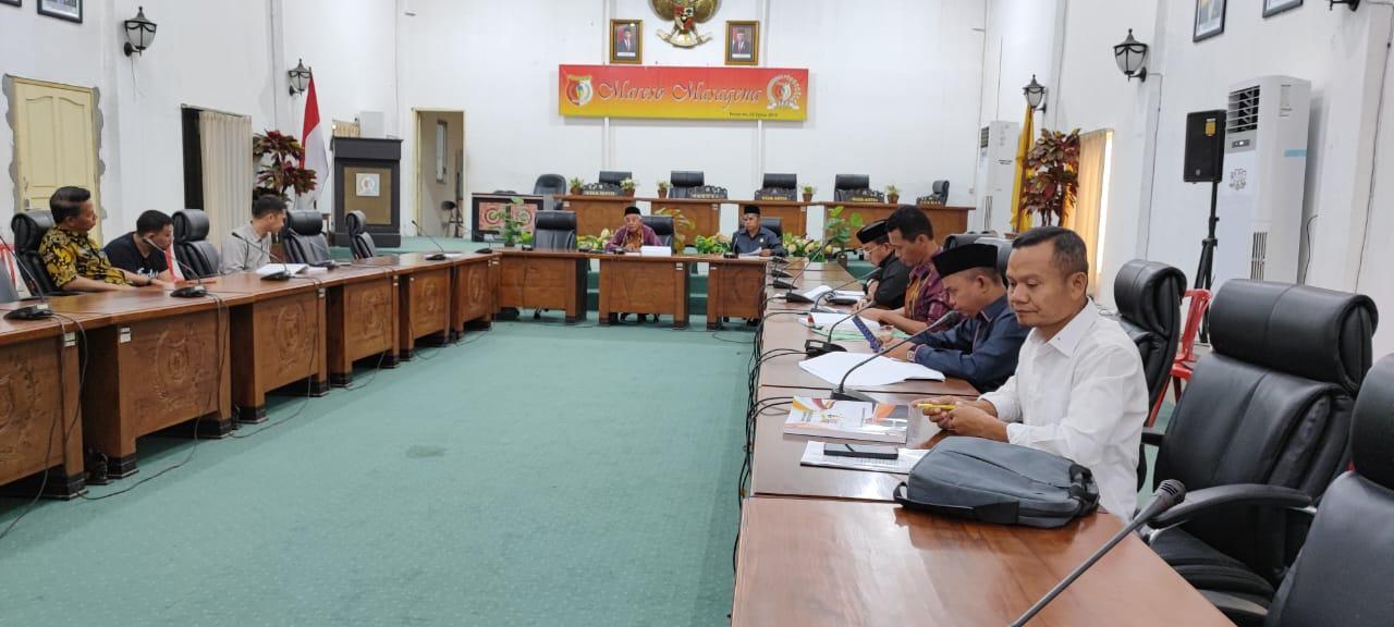 Rapat Pansus Ii Bahas Lkpj Bupati Sigi Diskorsing Sulteng Raya