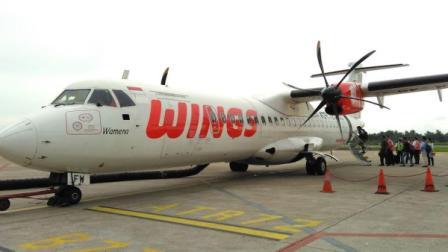 Pesawat Wings Air. FOTO: ISTIMEWA