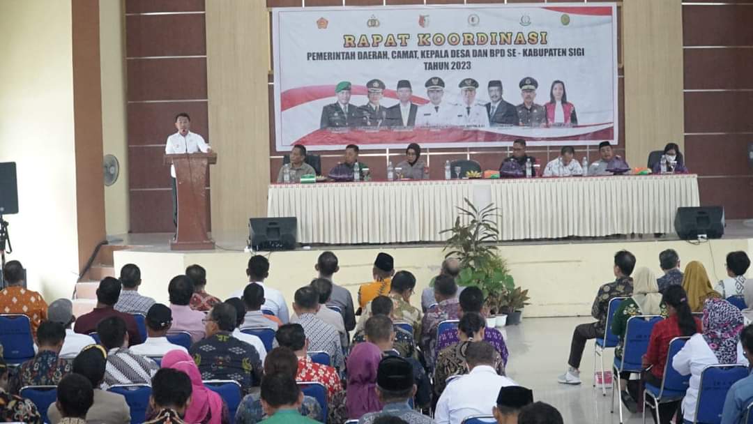 Pemkab Sigi Gelar Rakor Bersama Camat Dan Kades - Sulteng Raya