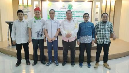 Jajaran pengurus Fespati Kabupaten Poso pascadilantik pada Sabtu (11/2/2023). FOTO: DOK FESPATI POSO