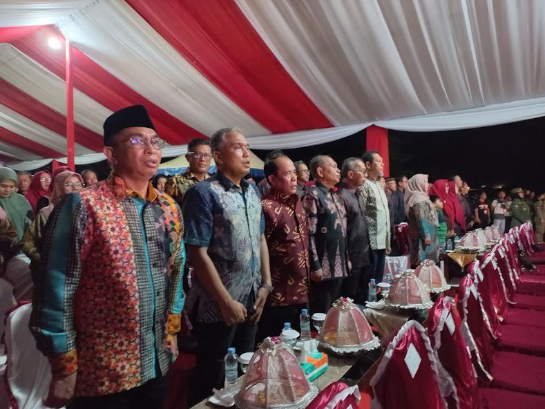 Suasana seremoni perayaan HUT ke-20 Luwu Timur, Rabu (3/5/2023). FOTO: ISTIMEWA