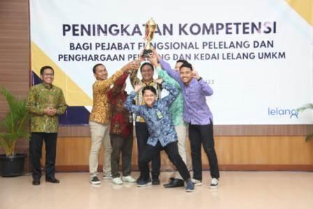 KPKNL Palu Juara I Kedai Lelang UMKM 2022 - Sulteng Raya