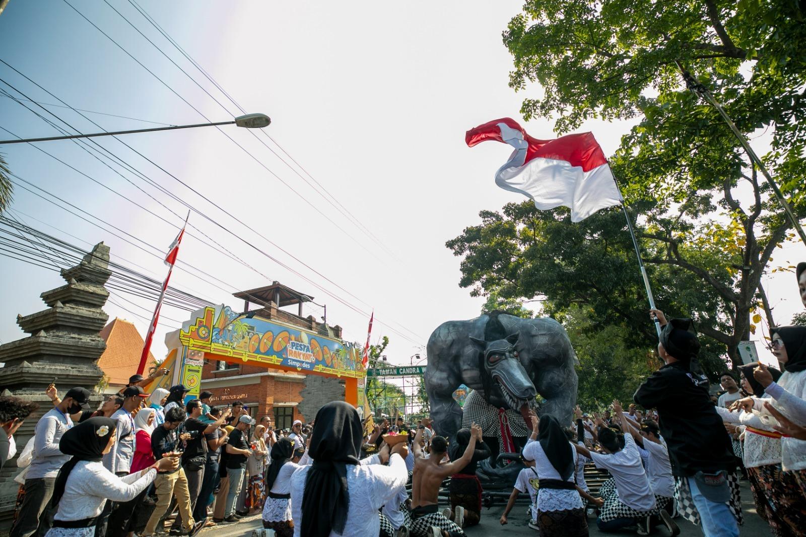 FOTO: Suasana Pesta Rakyat Simpedes di Pandaan, Jawa Timur. FOTO: DOK. BRI