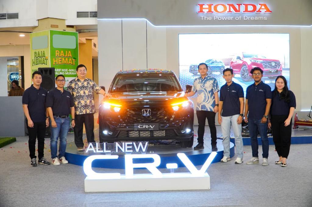 Honda CR-V hadir perdana di Regional Exhibition Kota Palu pada tanggal 31 Agustus 2023 sampai dengan 3 September 2023 di Grand Mall Palu. FOTO: IST