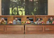 Rapat persiapan MTQ ke-V yang dipimpin Sekda Morut, Ir. Musda Guntur, MM, di Ruang Pola Kantor Bupati, Kamis sore (2/10/2023) . FOTO: IST