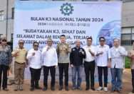 PT GNI memperingati Bulan Keselamatan dan Kesehatan Kerja (K3) Nasional Tahun 2024. FOTO: IST