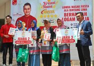 Para pemenang lomba masak Fiesta ala bintang lima, yang digelar oleh Ikatan Keluarga Wartawan Indonesia (IKWI) dalam rangkaian HPN 2024, Senin (19/2/2024). Foto: IST