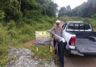 Satlantas Polres Morut siapkan jalur mudik alternatif karena jalur Kayulangi akan dibuka-tutup. FOTO: IST