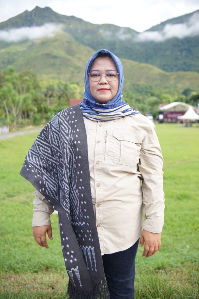 Foto 2: Kepala Balai Pelestarian Kebudayaan Wilayah XVIII, Andriany, S.S., M.Si